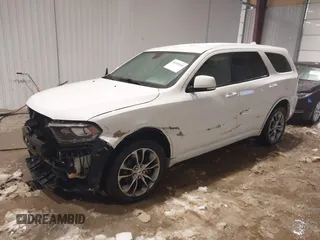 2020 Dodge Durango GT Plus with VIN 1C4RDJDG0LC146331, listed as a IAAI auction lot 41295141 with 118,562 mi miles and . Bid and sale history available at DreamBid. Image 19.