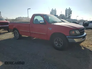 1998 Ford F-150 XL with VIN 1FTRF17LXWNA22532, listed as a Copart auction lot 41444505 with 222,686 mi miles and Clean title. Bid and sale history available at DreamBid. Image 4.