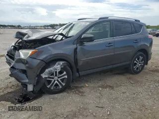 2018 Toyota RAV4 LE with VIN JTMBFREV0JJ234120, listed as a Copart auction lot 63127905 with 53,455 mi miles and Salvage title. Bid and sale history available at DreamBid. Image 1.