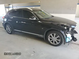 2017 Infiniti QX50 with VIN JN1BJ0RR1HM413267, listed as a Copart auction lot 54237615 with 82,087 mi miles and Salvage Title. Bid and sale history available at DreamBid. Image 4.