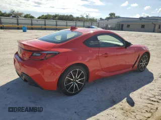 2023 Toyota GR86 with VIN JF1ZNBB13P9766245, listed as a Copart auction lot 77962764 with 8,078 mi miles and Salvage Title. Bid and sale history available at carsss.com. Image 3.