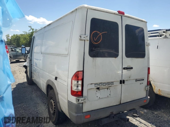 2006 Dodge Sprinter with VIN WD0PD644465930618, listed as a Copart auction lot 59705914 with Not Provided miles and Salvage Title. Bid and sale history available at DreamBid. Image 2.