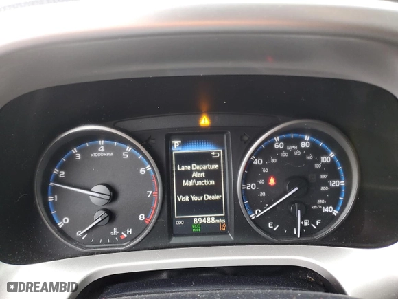 2018 Toyota RAV4 LE with VIN JTMZFREV1JJ189574, listed as a Copart auction lot 48169025 with 89,488 mi miles and Salvage Title. Bid and sale history available at carsss.com. Image 9.