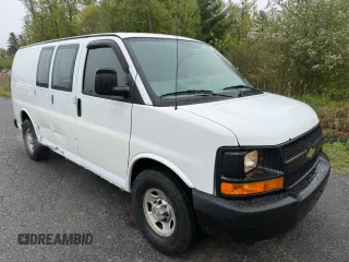 2011 Chevrolet Express Cargo with VIN 1GCWGFBA5B1177638, listed as a Copart auction lot 57481135 with 108,759 mi miles and Clean title. Bid and sale history available at DreamBid. Image 1.