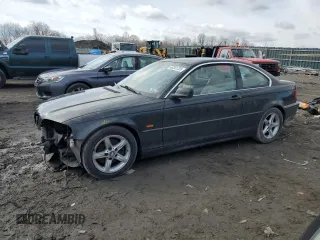 2002 BMW 3 Series 325Ci z VIN WBABN33422PG56186, wystawiony jako Copart lot #46341735 z przebiegiem 112 510 mil mil oraz Szkoda całkowita • Salvage title. Historia ofert i sprzedaży dostępna na DreamBid. Obrazek 1.