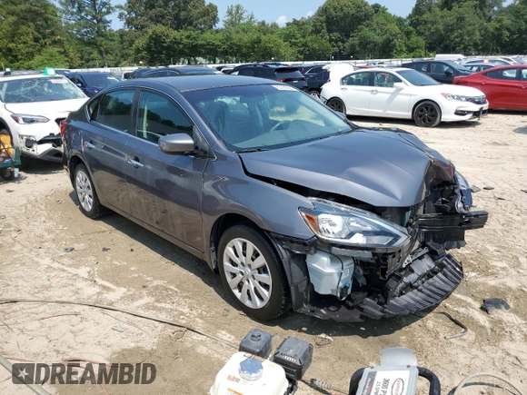 2017 Nissan Sentra SR with VIN 3N1AB7APXHL708535, listed as a Copart auction lot 65330554 with 50,522 mi miles and Salvage Title. Bid and sale history available at DreamBid. Image 4.