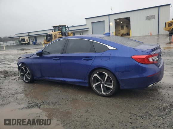 2019 Honda Accord Sport with VIN 1HGCV1F39KA006495, listed as a Copart auction lot 44598025 with 172,853 mi miles and Salvage Title. Bid and sale history available at DreamBid. Image 2.
