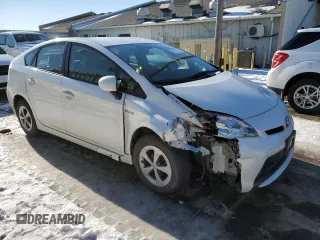 2013 Toyota Prius One with VIN JTDKN3DU6D5628047, listed as a Copart auction lot 89171655 with 150,815 mi miles and Salvage Title. Bid and sale history available at carsss.com. Image 4.