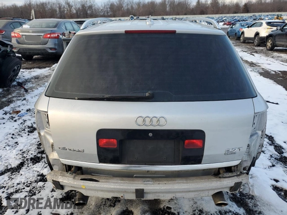2005 Audi allroad A6 V8 with VIN WA1YD64B85N000760, listed as a Copart auction lot 85622844 with 137,580 mi miles and Salvage Title. Bid and sale history available at DreamBid. Image 6.