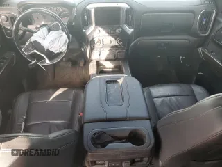 2021 Chevrolet Silverado 1500 RST with VIN 3GCUYEET8MG143659, listed as a Copart auction lot 45932625 with 74,782 mi miles and Salvage Title. Bid and sale history available at carsss.com. Image 8.