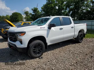 2022 Chevrolet Silverado 1500 Custom Trail Boss with VIN 3GCPDCEK5NG524097, listed as a Copart auction lot 68689454 with 71,110 mi miles and Salvage Title. Bid and sale history available at carsss.com. Image 1.