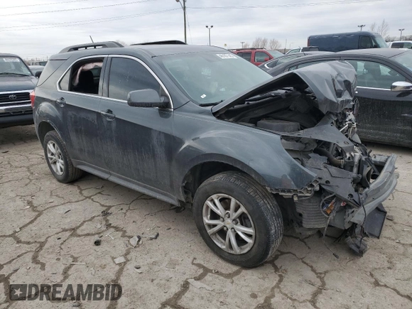 2017 Chevrolet Equinox LT with VIN 2GNALCEK0H1578808, listed as a Copart auction lot 46187145 with 102,622 mi miles and Salvage Title. Bid and sale history available at carsss.com. Image 4.