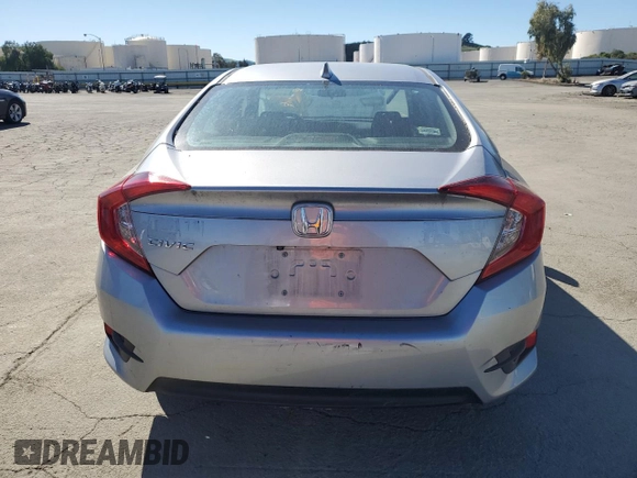 2018 Honda Civic EX with VIN 19XFC2F79JE201759, listed as a Copart auction lot 50547075 with 64,217 mi miles and Clean Title. Bid and sale history available at DreamBid. Image 6.