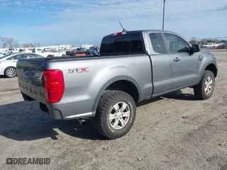 2021 Ford Ranger XL with VIN 1FTER1EH9MLD42695, listed as a IAAI auction lot 41750593 with 53,154 mi miles. Bid and sale history available at carsss.com. Image 4.