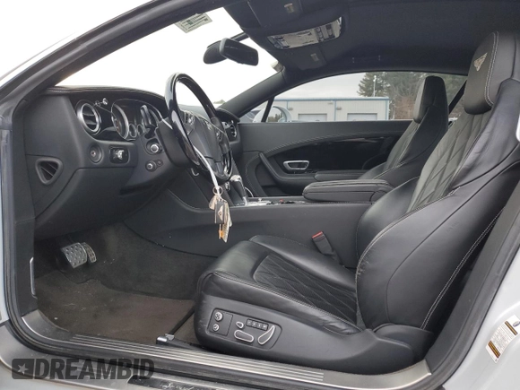 2013 Bentley Continental GT with VIN SCBFC7ZA5DC085043, listed as a Copart auction lot 74474123 with 107,442 mi miles and . Bid and sale history available at DreamBid. Image 7.