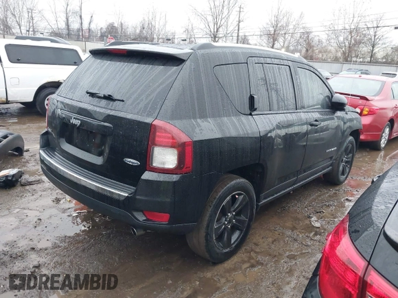 2017 Jeep Compass Latitude with VIN 1C4NJDEB3HD109867, listed as a IAAI auction lot 41454731 with 117,937 mi miles and . Bid and sale history available at DreamBid. Image 4.