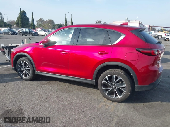 2023 Mazda CX-5 S Premium with VIN JM3KFBDM2P0130525, listed as a IAAI auction lot 41479518 with 18,145 mi miles and . Bid and sale history available at DreamBid. Image 14.