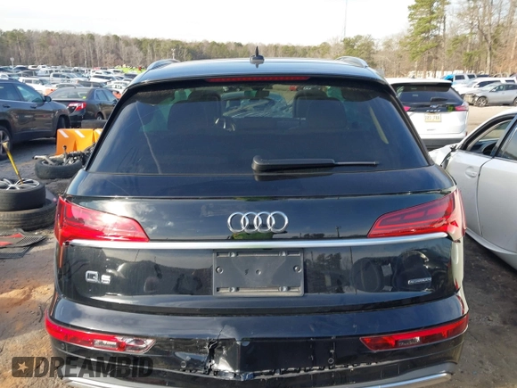 2023 Audi Q5 Premium with VIN WA1ABAFYXP2054089, listed as a IAAI auction lot 41618177 with 24,771 mi miles and . Bid and sale history available at DreamBid. Image 16.