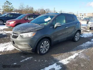 2018 Buick Encore Preferred with VIN KL4CJASB3JB573232, listed as a IAAI auction lot 41172204 with 58,760 mi miles. Bid and sale history available at carsss.com. Image 2.
