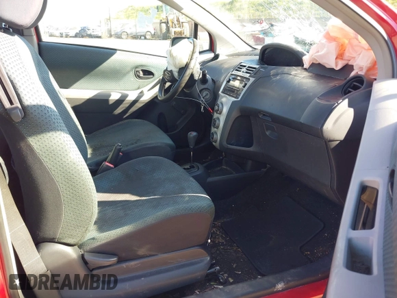 2008 Toyota Yaris with VIN JTDJT923385180628, listed as a IAAI auction lot 41746265 with 201,546 mi miles and . Bid and sale history available at carsss.com. Image 5.
