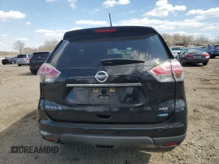 2014 Nissan Rogue SV with VIN 5N1AT2MV1EC827052, listed as a Copart auction lot 50398795 with 119,514 mi miles and Salvage Title. Bid and sale history available at DreamBid. Image 6.