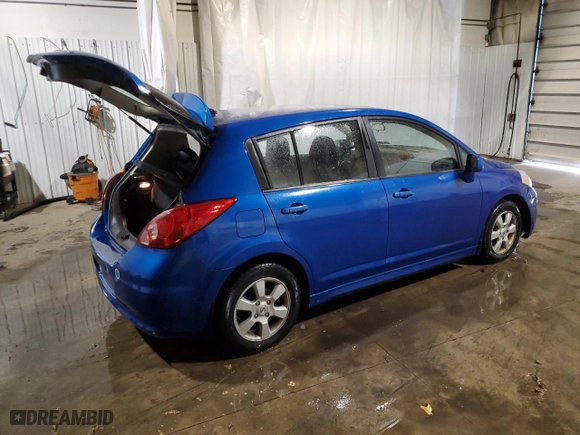 2008 Nissan Versa 1.8 SL with VIN 3N1BC13E58L422148, listed as a Copart auction lot 78907034 with 91,966 mi miles and Salvage Title. Bid and sale history available at carsss.com. Image 3.