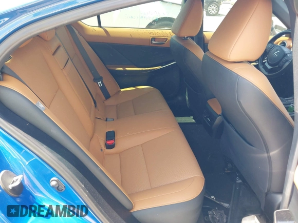 2021 Lexus IS 300 with VIN JTHAA1D20M5115188, listed as a IAAI auction lot 42171919 with 42,965 mi miles and . Bid and sale history available at DreamBid. Image 8.