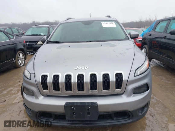 2016 Jeep Cherokee Latitude with VIN 1C4PJLCB7GW273440, listed as a IAAI auction lot 41452456 with 106,048 mi miles. Bid and sale history available at carsss.com. Image 12.