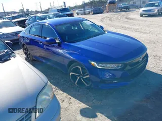 2019 Honda Accord Sport with VIN 1HGCV1F32KA054680, listed as a IAAI auction lot 41088033 with 226,837 mi miles and . Bid and sale history available at carsss.com. Image 1.