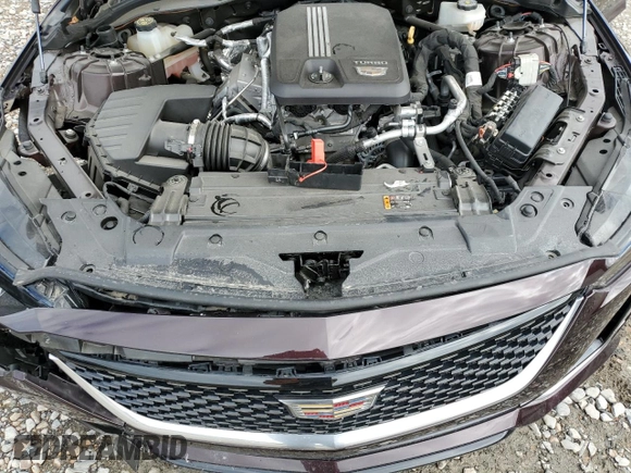 2021 Cadillac CT5 Luxury with VIN 1G6DW5RK0M0118012, listed as a Copart auction lot 78500434 with Not Provided miles and Salvage Title. Bid and sale history available at DreamBid. Image 12.