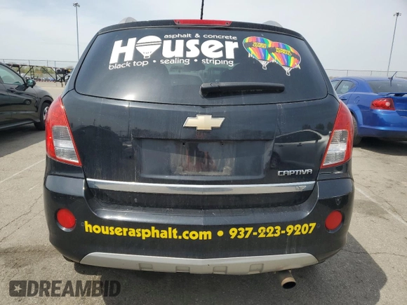 2015 Chevrolet Captiva Sport LTZ with VIN 3GNAL4EK1FS503879, listed as a Copart auction lot 52304435 with 158,493 mi miles and Salvage Title. Bid and sale history available at DreamBid. Image 6.