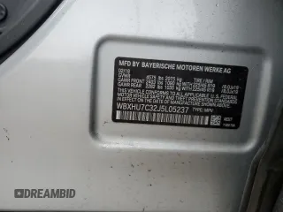2018 BMW X1 sDrive28i with VIN WBXHU7C32J5L05237, listed as a Copart auction lot 45480895 with 75,638 mi miles and Salvage Title. Bid and sale history available at carsss.com. Image 12.