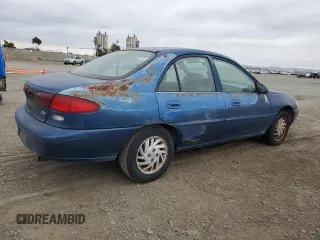 1998 Ford Escort SE with VIN 1FAFP13P6WW252979, listed as a Copart auction lot 55183844 with 217,731 mi miles and Salvage Title. Bid and sale history available at carsss.com. Image 3.