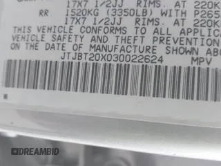 2003 Lexus GX 470 with VIN JTJBT20X030022624, listed as a IAAI auction lot 42001140 with 231,859 mi miles and . Bid and sale history available at carsss.com. Image 9.
