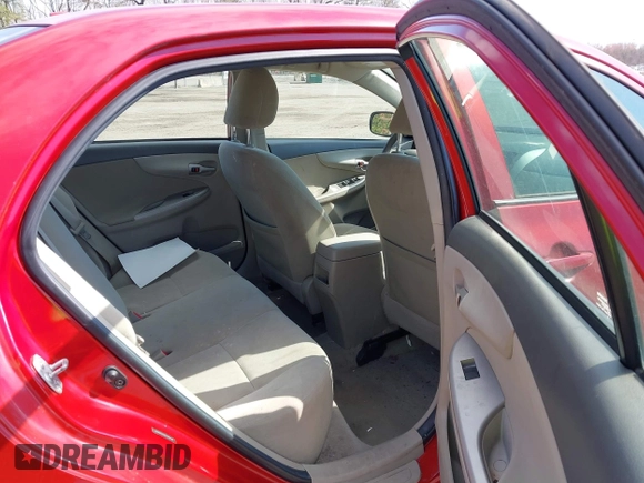 2010 Toyota Corolla with VIN 1NXBU4EE0AZ384781, listed as a IAAI auction lot 41807680 with 88,460 mi miles and . Bid and sale history available at carsss.com. Image 8.