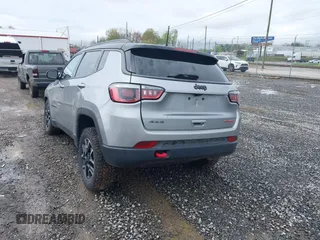 2020 Jeep Compass Trailhawk с VIN 3C4NJDDB6LT184616, выставлен на аукционе IAAI как лот 41973717 с пробегом 105 765 миль миль и . История ставок и продаж доступна на DreamBid. Изображение 3.