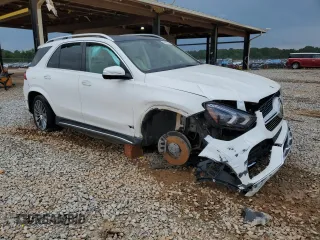 2022 Mercedes-Benz GLE 450 with VIN 4JGFB5KB9NA659899, listed as a Copart auction lot 56852885 with 31,324 mi miles and Salvage title. Bid and sale history available at DreamBid. Image 4.