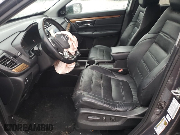 2019 Honda CR-V Touring with VIN 2HKRW2H98KH630729, listed as a Copart auction lot 43032655 with 114,105 mi miles and Salvage Title. Bid and sale history available at carsss.com. Image 7.