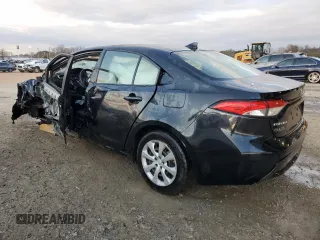 2022 Toyota Corolla LE with VIN JTDEPMAE2NJ207333, listed as a Copart auction lot 49881985 with 104,314 mi miles and Salvage Title. Bid and sale history available at carsss.com. Image 2.