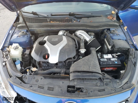 2012 Kia Optima SX with VIN 5XXGR4A61CG081429, listed as a Copart auction lot 82754384 with 207,394 mi miles and Salvage Title. Bid and sale history available at carsss.com. Image 11.
