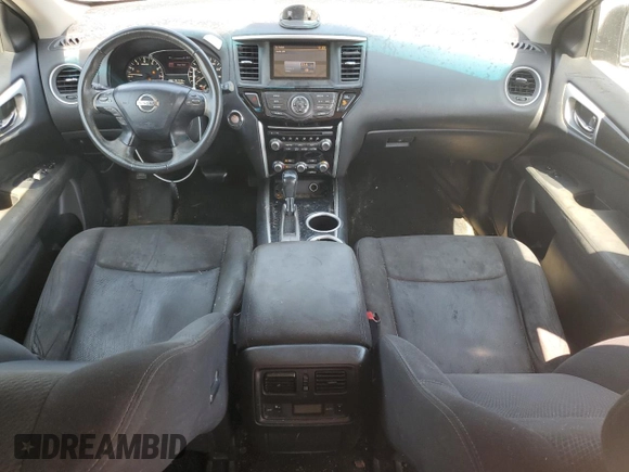 2015 Nissan Pathfinder S with VIN 5N1AR2MN6FC645878, listed as a Copart auction lot 60121285 with 191,449 mi miles and Salvage title. Bid and sale history available at DreamBid. Image 8.
