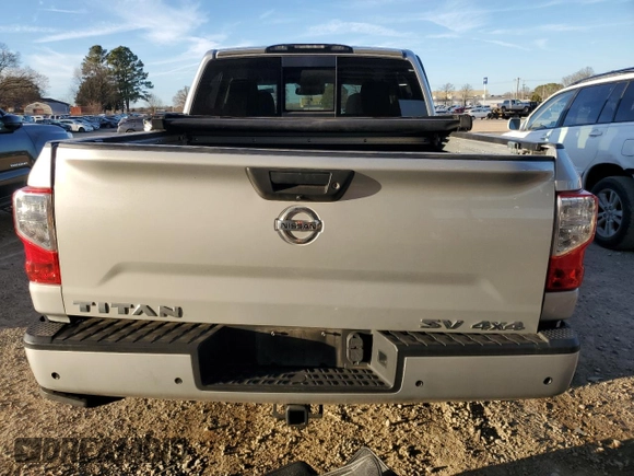 2020 Nissan Titan SL with VIN 1N6AA1ED6LN501062, listed as a Copart auction lot 48119575 with 46,228 mi miles and Salvage title. Bid and sale history available at DreamBid. Image 6.