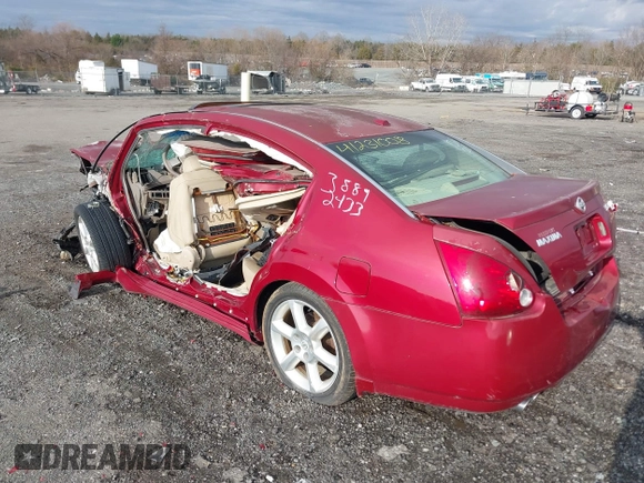 2006 Nissan Maxima 3.5 SL with VIN 1N4BA41E56C804220, listed as a IAAI auction lot 41231008 with 1 mi miles. Bid and sale history available at carsss.com. Image 3.