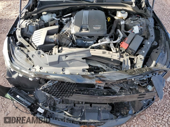 2024 Cadillac CT5 Sport z VIN 1G6DP5RK2R0119473, wystawiony jako Copart lot #48909735 z przebiegiem 14 446 mil mil oraz Szkoda całkowita • Salvage title. Historia ofert i sprzedaży dostępna na DreamBid. Obrazek 11.