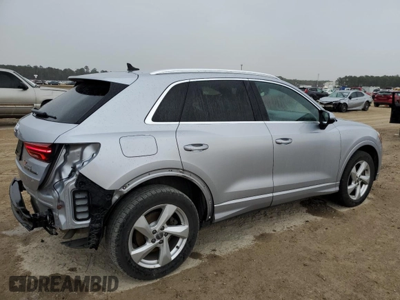 2019 Audi Q3 Premium with VIN WA1AECF33K1081284, listed as a Copart auction lot 37348383 with 84,909 mi miles. Bid and sale history available at carsss.com. Image 3.