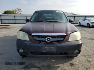 2002 Mazda Tribute LX with VIN 4F2CU08172KM34759, listed as a Copart auction lot 81631974 with 254,286 mi miles and Salvage Title. Bid and sale history available at carsss.com. Image 5.