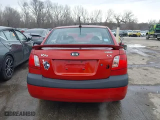 2009 Kia Rio SX with VIN KNADE223796561406, listed as a IAAI auction lot 41650749 with 100,041 mi miles. Bid and sale history available at carsss.com. Image 16.