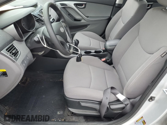 2016 Hyundai Elantra SE с VIN KMHDH4AE5GU502951, выставлен на аукционе Copart как лот 60399795 с пробегом 83 080 миль миль и Списание • Salvage title. История ставок и продаж доступна на DreamBid. Изображение 7.