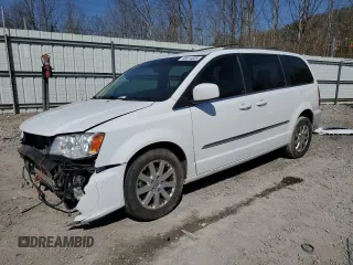 2015 Chrysler Town & Country Touring with VIN 2C4RC1BG4FR601313, listed as a Copart auction lot 48514685 with 186,328 mi miles and Salvage Title. Bid and sale history available at carsss.com. Image 1.