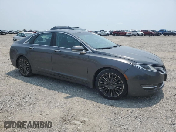 2015 Lincoln MKZ with VIN 3LN6L2J96FR616591, listed as a Copart auction lot 60215825 with 195,951 mi miles and Clean title. Bid and sale history available at DreamBid. Image 4.